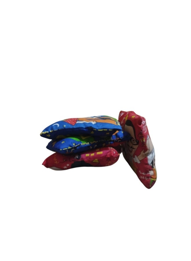 Set of 4 Ramadan Pillows Double Face (Insert + Cover) - Two Different Sides - 8 Decorative designs in one set - Luxury printing 25X22 cm - Easy to clean materials - Exclusive offer for Ramadan decorations - Image 5